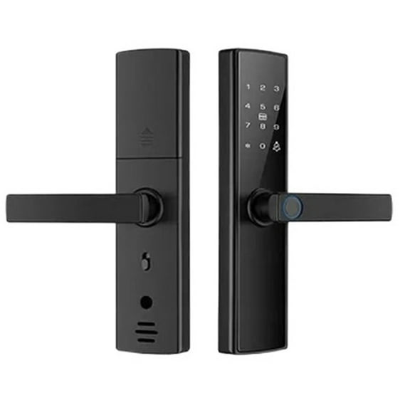 Electronic Door Lock Smart Lock With 5-in-1 Fingerprint Lock Keyless Entry Via Fingerprint/Coed/Card/App ,Integrated Smart Home