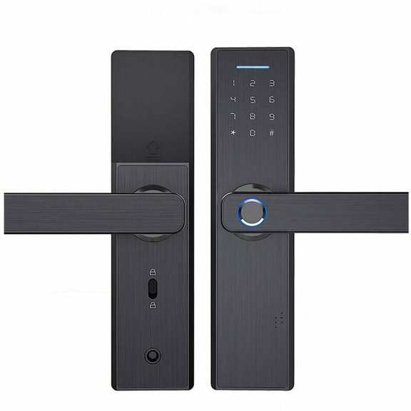 Electronic Door Lock Wifi Application Password Intelligent Fingerprint Biometric Door Lock Htel Home Door Lock Keyless Digital