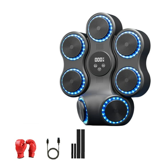 Electronic Drum Set Digital Percussion Pad with LED Display USB Rechargeable Drum Practice Pad for Beginners Adults