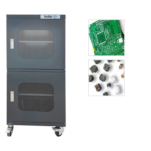 Electronic Dry Cabinet Industrial Moisture Proof Storage Cabinet 10-20% RH