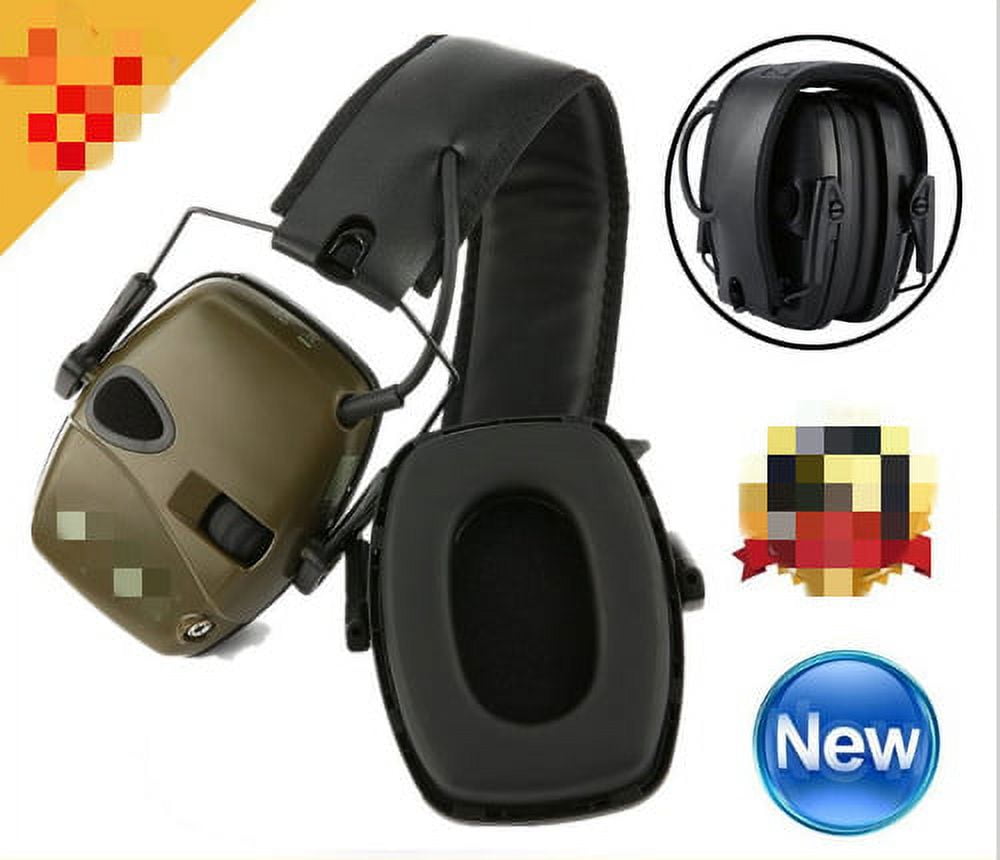 Electronic Earmuff Headset Impact Sport Shooter Outdoor Headphone Ear