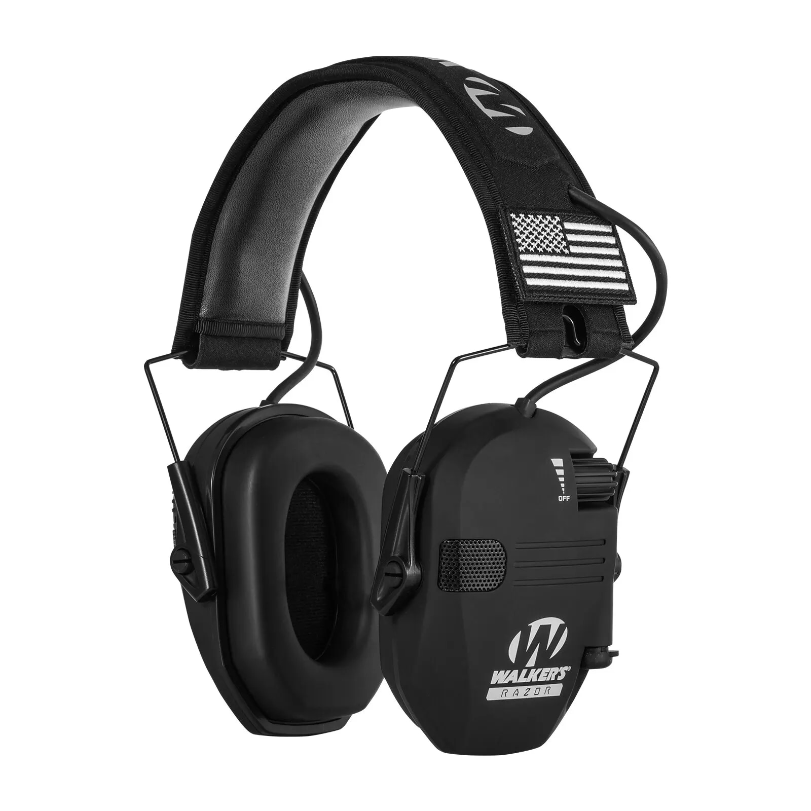 Electronic Earmuff for Walker's Slim Ultra Low Profile Compact Design