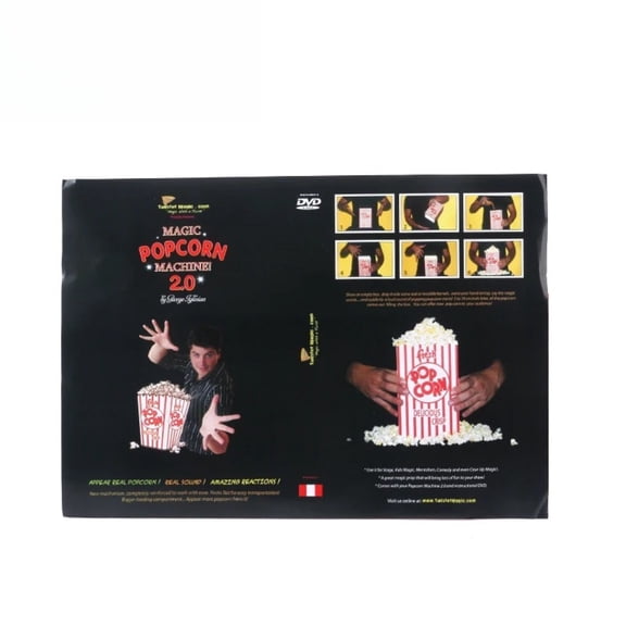 Electronic Edition Popcorn 2.0 Magic Gimmicks Magic Tricks Stage Close Up Props Mentalism Illusion Stage Comedy Magic Magician