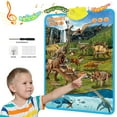 thumbnail image 1 of Electronic English Alphabet Wall Chart Talking ABC Letters 123s Music Poster Educational Learning Toy for Toddler Kids Gifts, 1 of 10