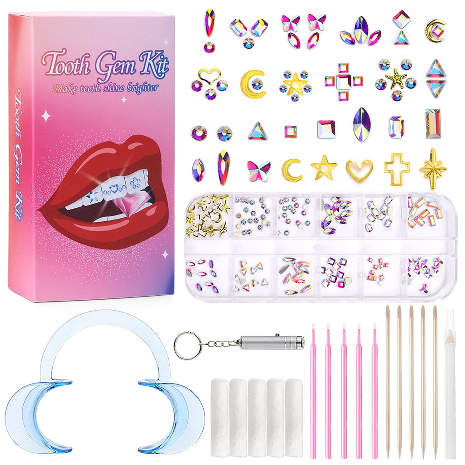 Electronic Face Cleansing Brush Drill Set Drill Decoration Various