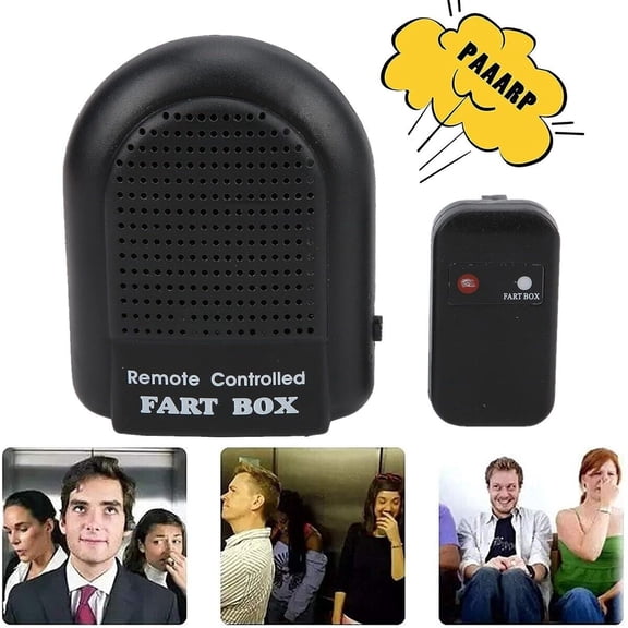 Electronic Fart Box Machine Remote Controlled Prank Joke Tricky Party Funny Fart Farting Sound Machine Box