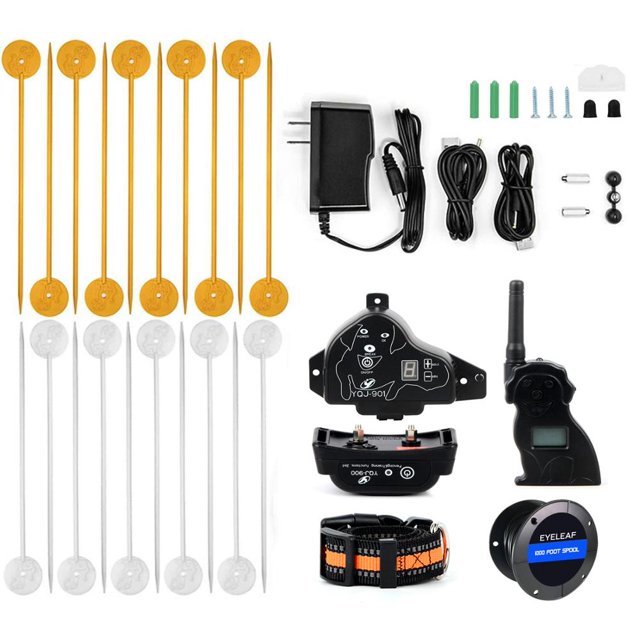 Electronic Fence System For Dogs with Remote Control Device Waterproof