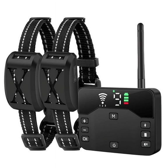 Electronic Fence for Dogs, to 800ft Adjustable Wireless Electric Fence