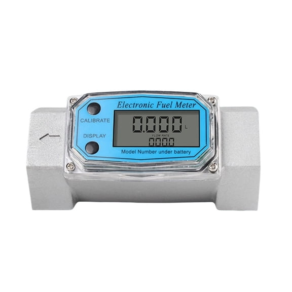 Electronic  Flowmeter Digital Fuel  Water Liquid Inline Pipe Flow Meter With LCD Display ,Energy-Saving