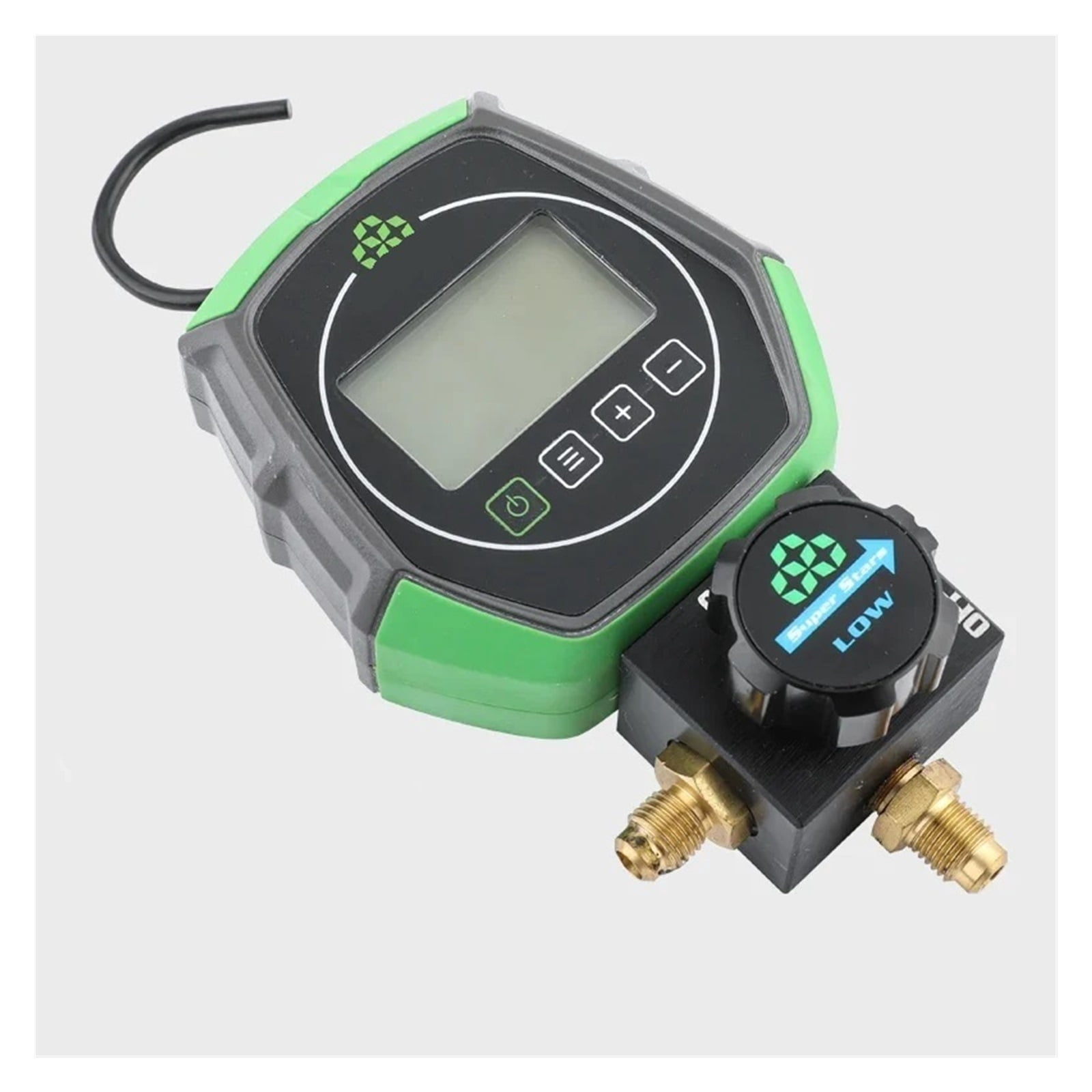 Electronic Fluoride Gauge Digital Display Manifold Tester Refrigerant Vacuum Pressure Gauge