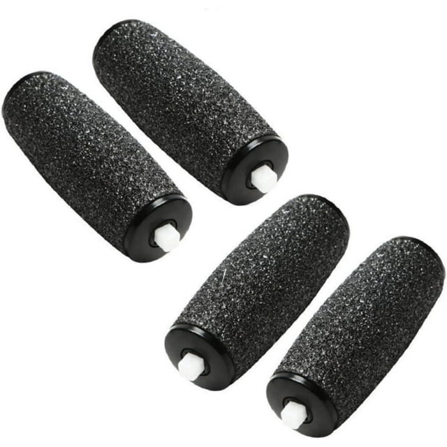 Electronic Foot File Replacements 4 Pcs Pedicure Refill Rollers Foot