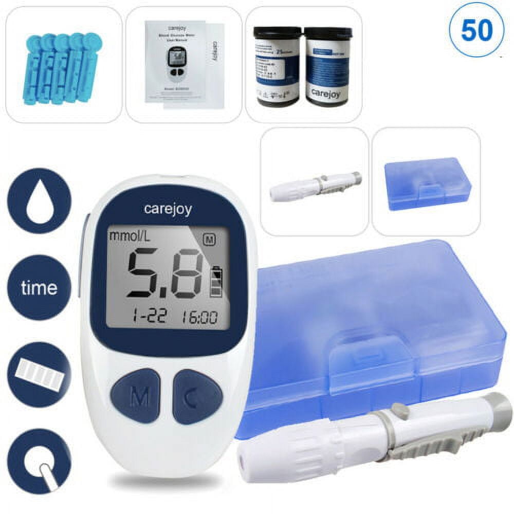 Electronic Digital Blood Glucose Monitor Diabetes Test Meter