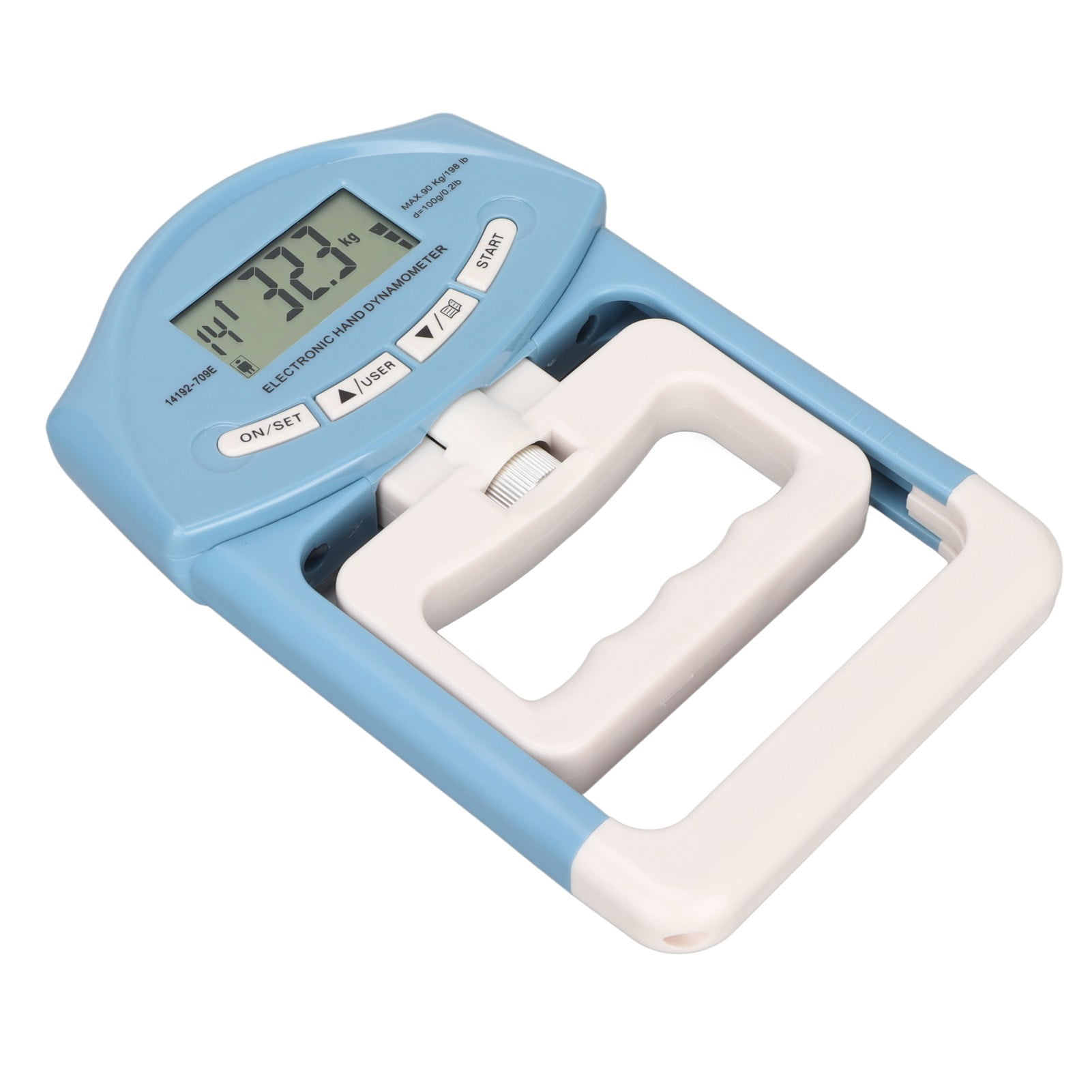 Electronic Hand Dynamometer, Intelligent LCD Display Electric Grip