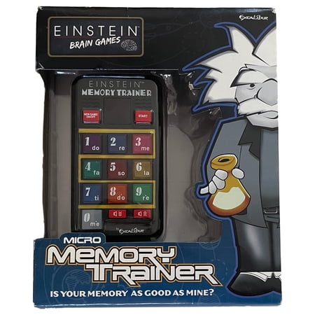 Electronic Handheld Einstein Brain Games Memory Trainer Game