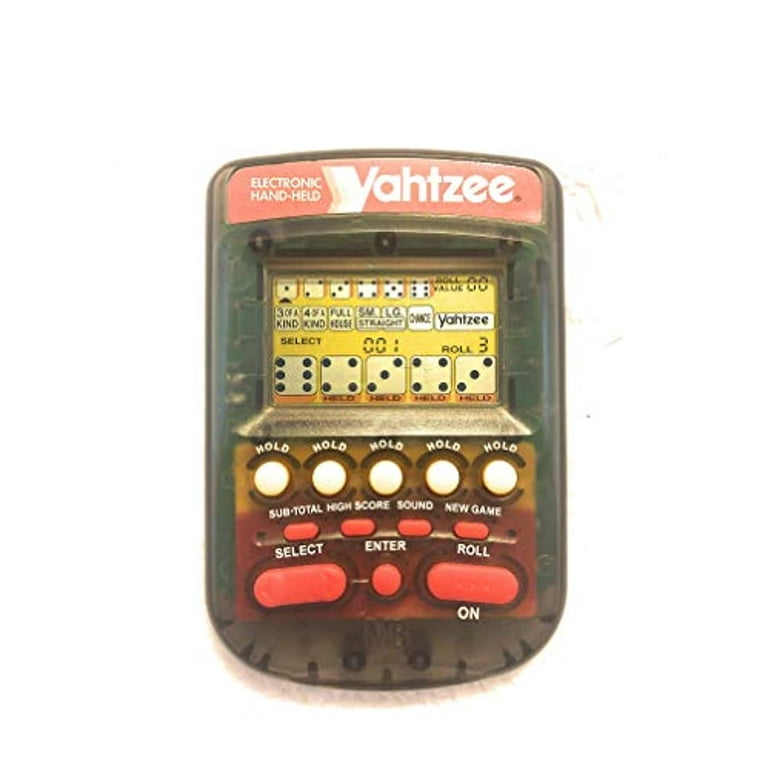 Handheld yahtzee sale game walmart