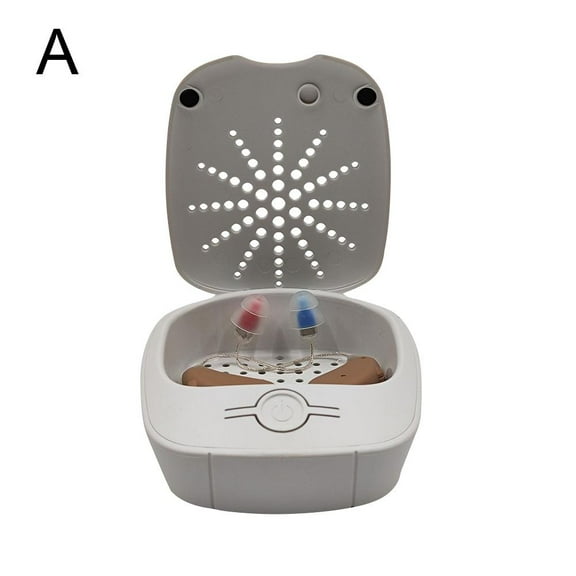 Electronic Hearing Aid Dryer,Portable Hearing Aids Dehumidifiers,Electric Dryer Dehumidifier Case,USB Drying Box Portable