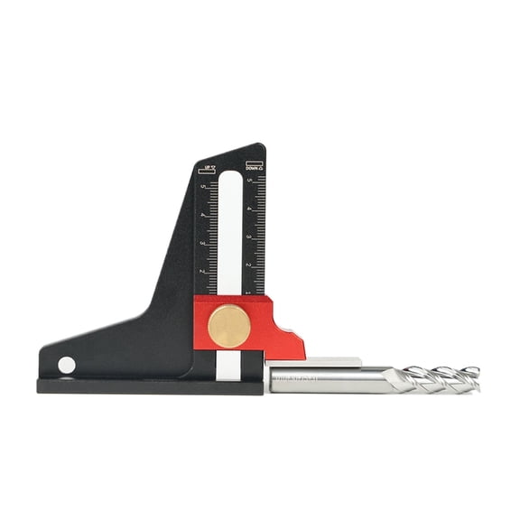 Electronic Height Caliper for Woodwork Double Scale for Height & Depth Measurement Aluminum Body Reliable & Precise