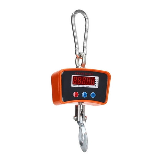 Electronic Hook Scale Industrial Crane Scale Thickened Metal Shell With Charger For Workshop And Factory ,Reliability