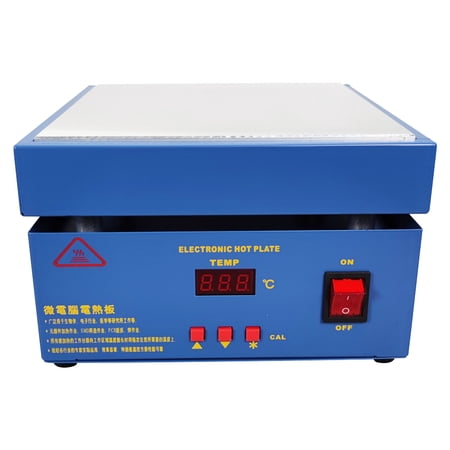 Electronic Hot Plate Rework Heater Preheating Station BGA Preheater 110V