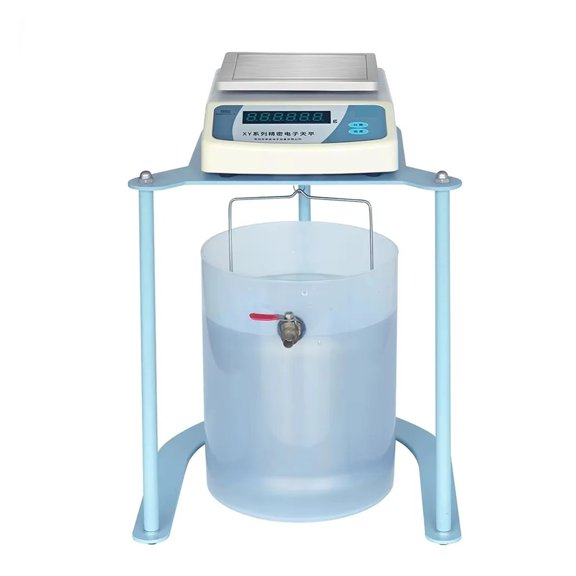 Electronic Hydrostatic Balance 0.1g Lab Digital Hydrostatical Scale 2.1kg/3.1kg/5.1kg Range for Testing Solid Density ,Measurement Tool