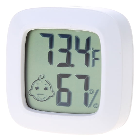Electronic Hygrometer Wireless Magnetic Adsorption Temperature Humidity Detector for Car Indoor Home