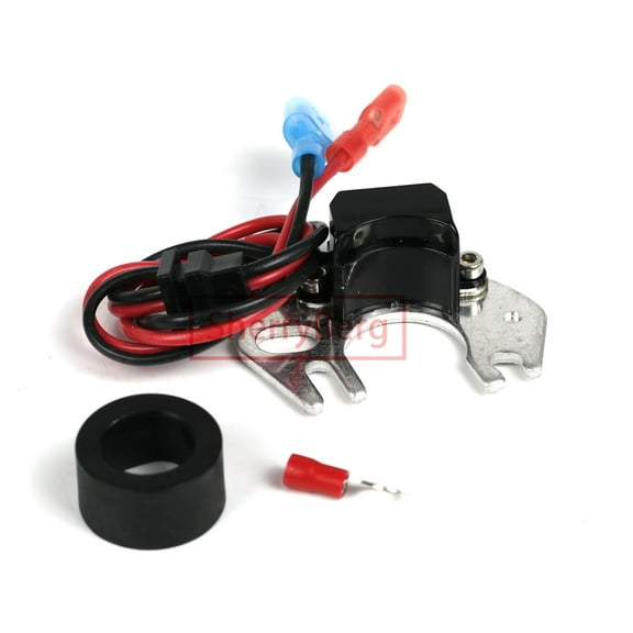 Electronic Ignition Conversion Kit, Replaces Points in 4 Cylinders, For Hitachi Distributor, Electrical Kits Fit Nissan