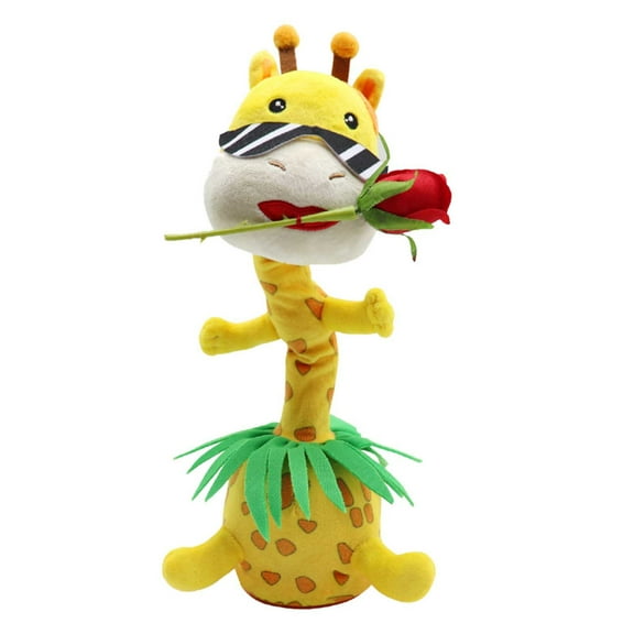 Electronic Dancing Giraffe Interactive Animal Toy with Automatic Motion Sensor LED Lights and Music for Kids Birthday Party