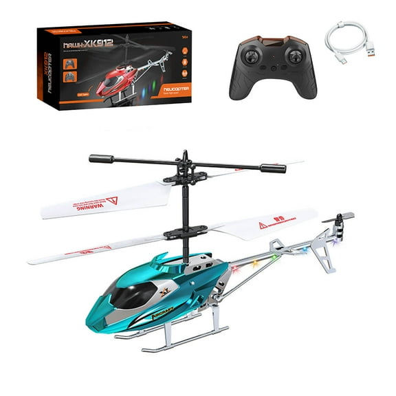Electronic Item Clearance Deal! Kyusrd .5 Remote Control Helicopter USB Charging Crash Remote Control Aircraft Model Toys