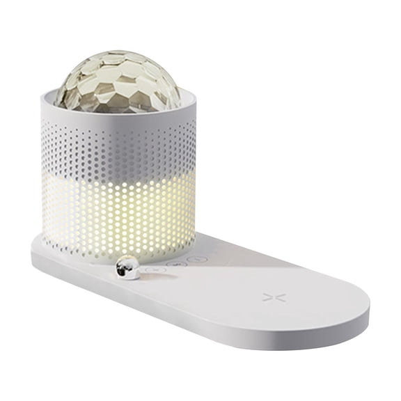 Kyusrd Bluetooth 5.0 Warm Night Light Intelligent Light Wireless Charging Multi Functional Bluetooth Audio