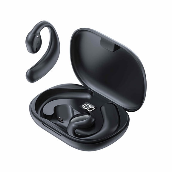 Electronic Item Clearance Deal! Kyusrd Conduction Bluetooth Headset Not In The Ear Sports Bluetooth Headset Hanging Ear Type Super Long Battery Life