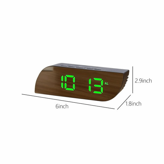 Electronic Item Clearance Deal! Kyusrd Digital Clock Large Display,LED Alarm Clocks For Makeup With Diming Mode