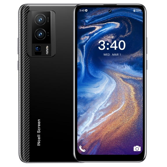 Electronic Item Clearance Deal! Kyusrd Phone 8GB 6.6 Inch Screen Mobile Phone Sim Facial Unlock Game Phone Android System Smartphones