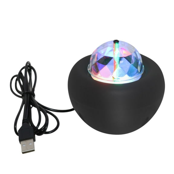 Kyusrd USB Stage Light Rotating LED Stage Light Bulb Club DJ