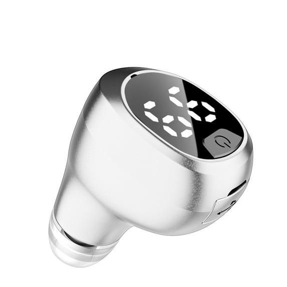 Kyusrd Wireless Bluetooth Earbuds LED Power Display Monaural Hanging Ear Type Bluetooth 5.2 Business Make And Receive A Phone Call IPX5 Suitable For Sports Running