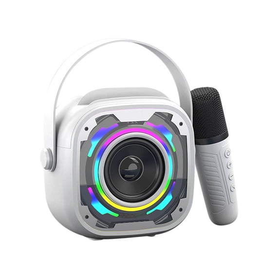 Kyusrd Wireless Bluetooth Microphone Speaker Integrated Song Outdoor Portable Desktop Small Subwoofer Sound