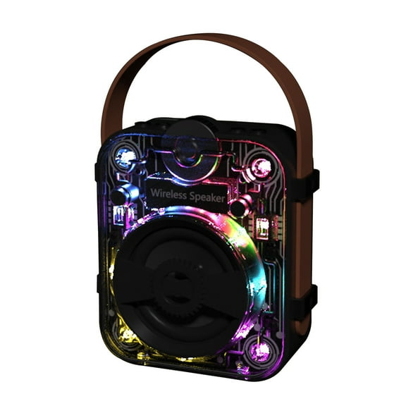 Kyusrd Wireless Bluetooth Stereo Punk Mechanical Handheld Wireless Subwoofer Small Stereo
