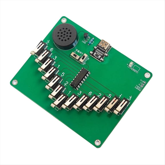 Electronic Kalimba Thumb Piano 13 Key Pentatonic Scale Instruments for Kids Adults Music Fans