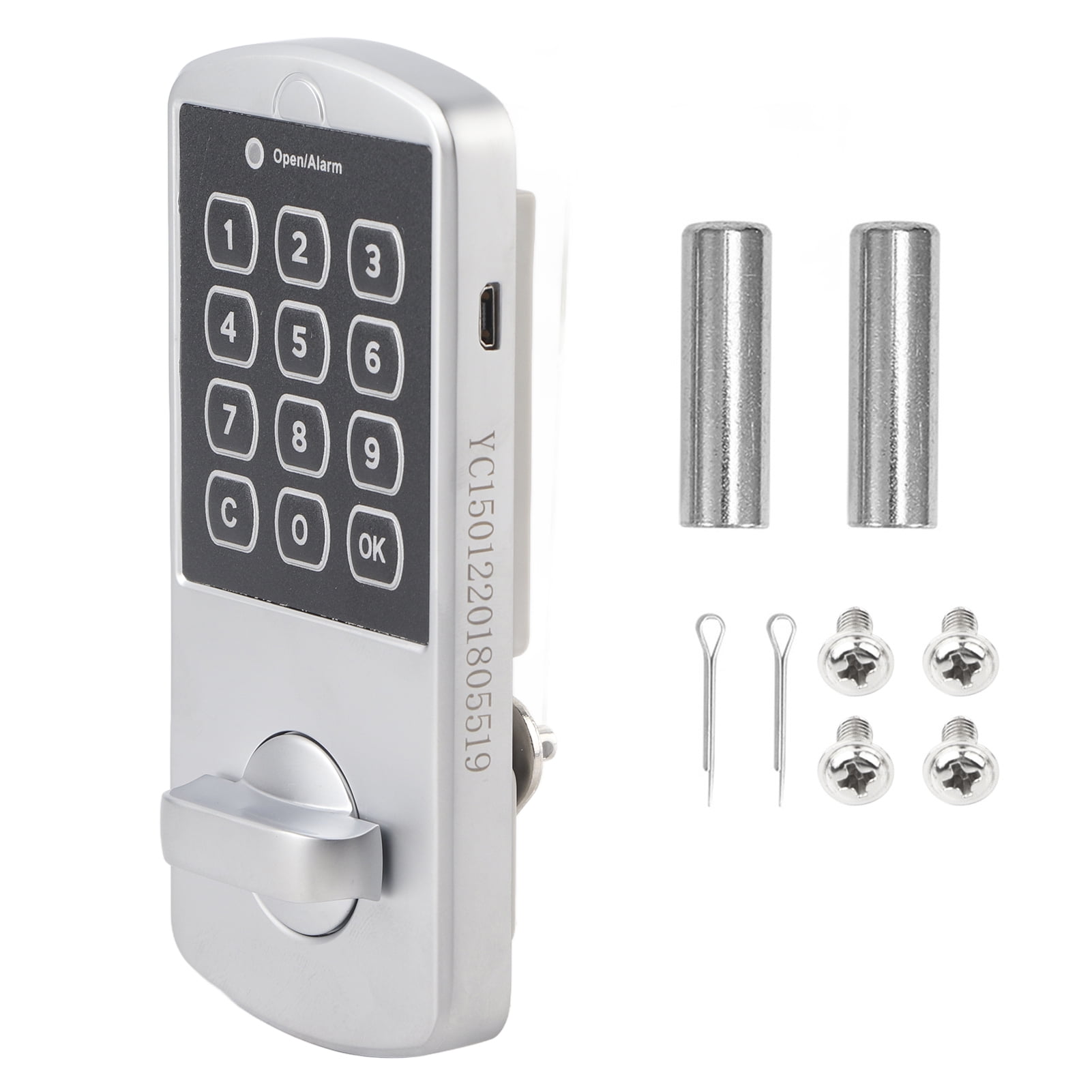 Electronic Keyless Password Codes Lock Files Door Locks Kit for Home Office UseVertical