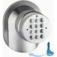 Electronic Keypad Door Knob SoHo Mill® and Lock Set with Backup