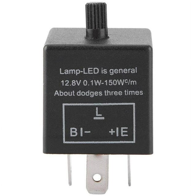 Electronic LED Adjustable Flasher Relay For Turn Signal A1T0 Light Blinker U4C4