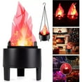 Electronic LED Fire Flame Lamp Flame Effect Lamp Art Ificial Flame 3D