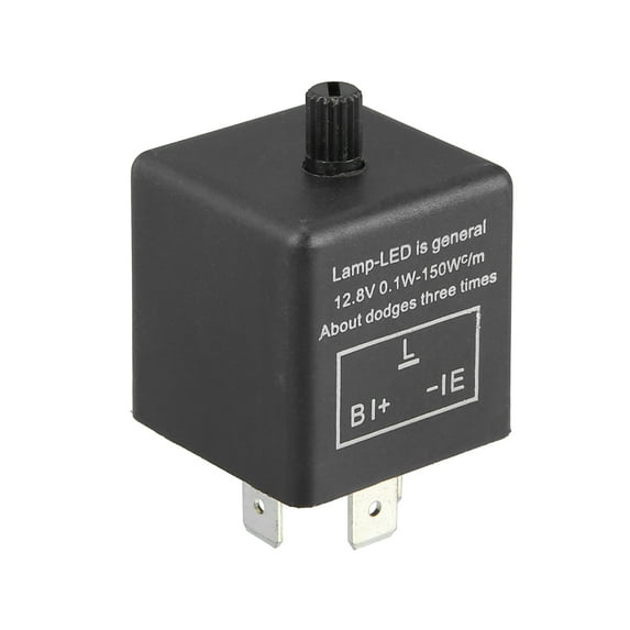 Electronic LED Flasher Relay Fix Car Turn Signal Light CF13JL-02 3 Pin Speed Adjustable