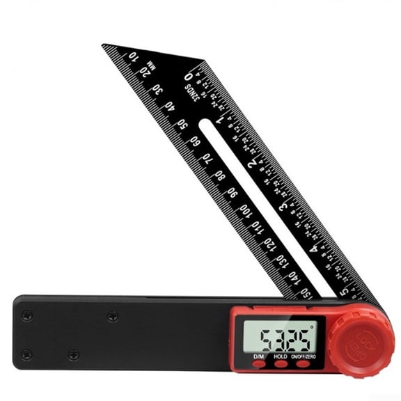 Electronic Level 360 Degrees LCD Digital Sliding T Bevel Gauge Angle Finder