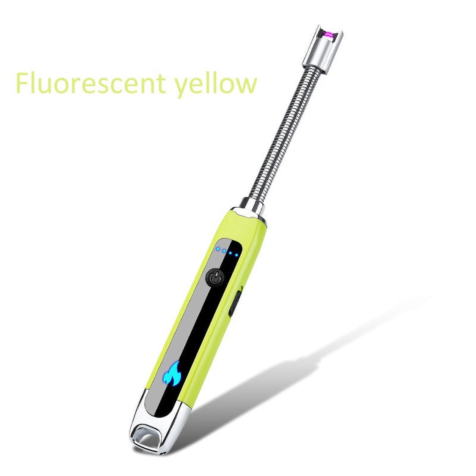Electronic Lighter USB Charging Windproof Long Handle Lighter Kitchen