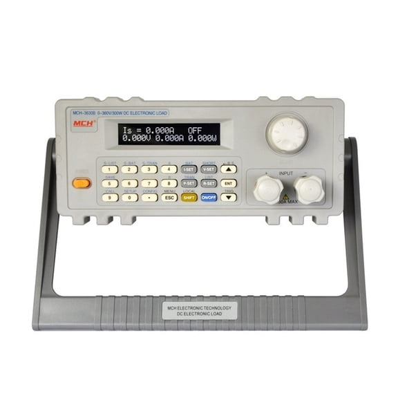 Electronic Load Meter 360V/30A/300W Programmable DC Electronic Load Tester Program-controlled DC Load MCH-3630B