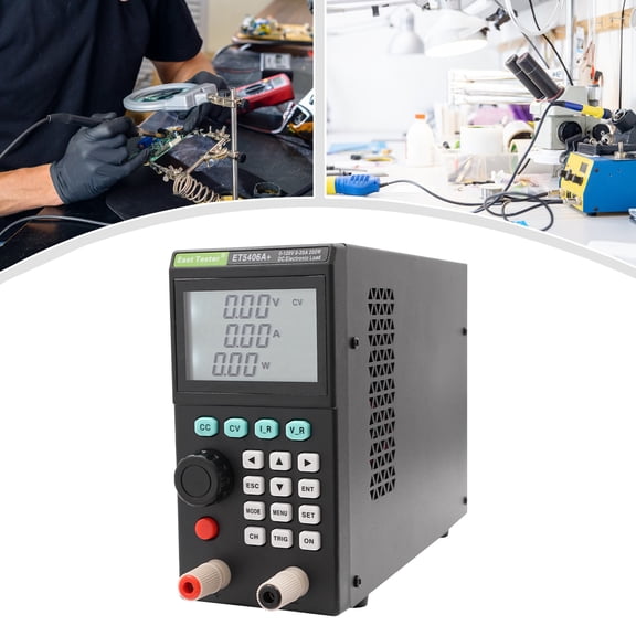 Electronic Load Tester, DC Load Testers, 0-120v 0-20A Battery Tester