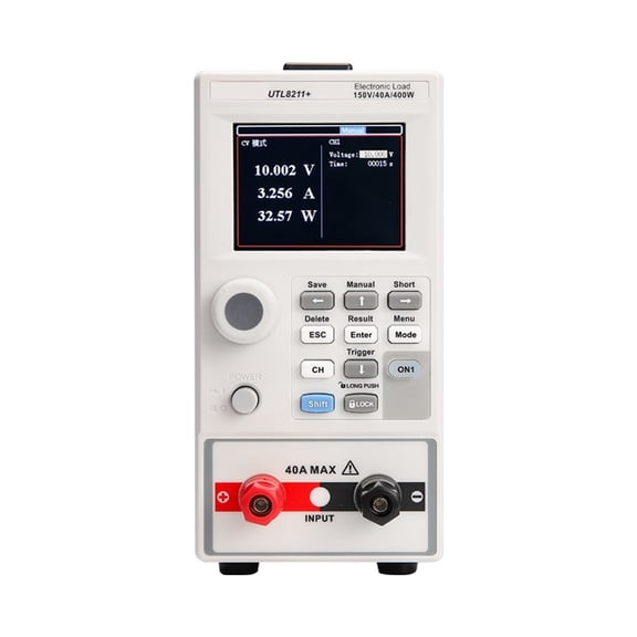 Electronic Load UTL8211+ UTL8212+ 20A 400W Programmable Digital DC Load Battery Tester Load Meter Power Supply Test ,Simple But Effective