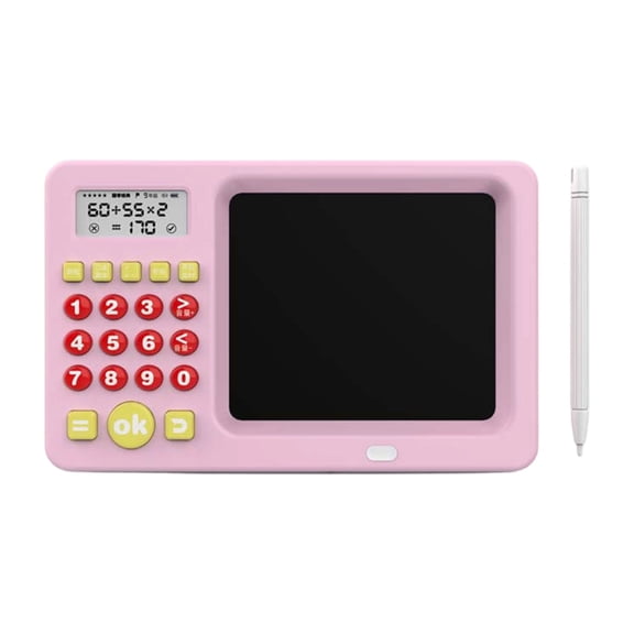 Electronic Math Learning Tablet For Interactive Handwriting Practice Device Educational For Arithmetic Skills Development