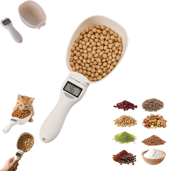 Electronic Measuring Spoon with Conversion,Adjustable Digital Measuring Spoons for Cooking Baking,With LCD Display,High Precision,Detachable and Easy to Clean,Smart Kitchen Gadget with Multi-Unit