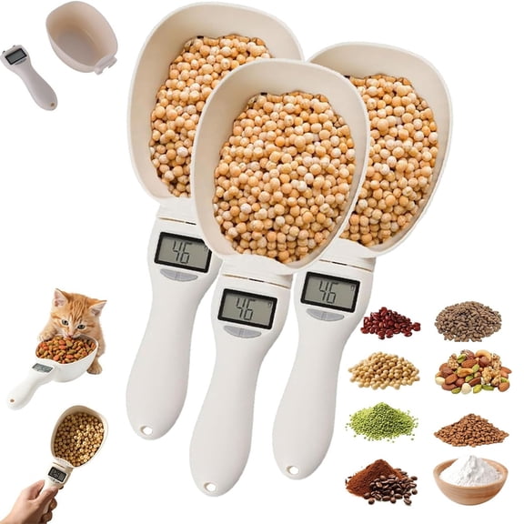 Electronic Measuring Spoon with Conversion,Adjustable Digital Measuring Spoons for Cooking Baking,With LCD Display,High Precision,Detachable and Easy to Clean,Smart Kitchen Gadget with Multi-Unit